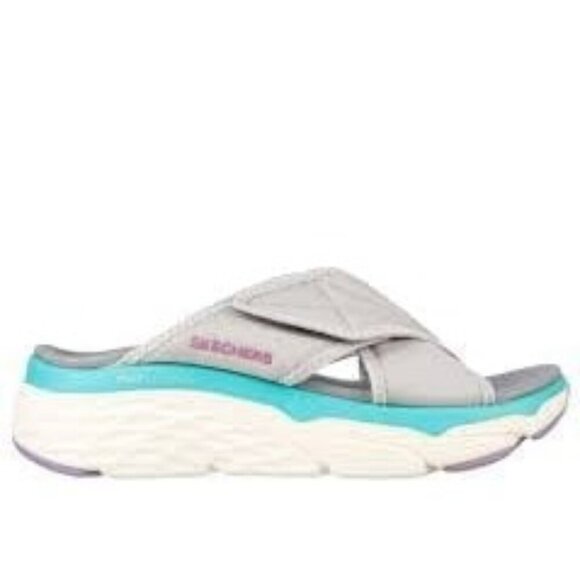 Skechers Ultra Goga Mat Cushioning So Fresh Sandals Size 9 Wedge Comfort - Picture 1 of 11